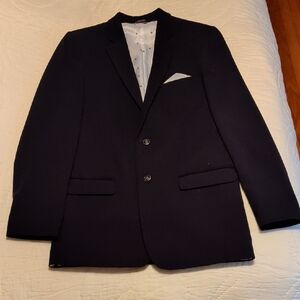 Classic Navy Blue Boys Blazer